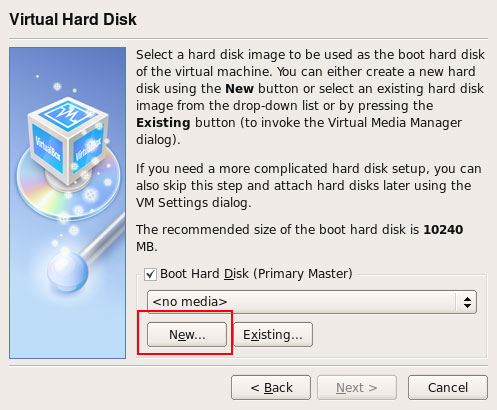 Setting Up a Virtual Hard Drive 1 Setting Up a Virtual Hard Drive 1