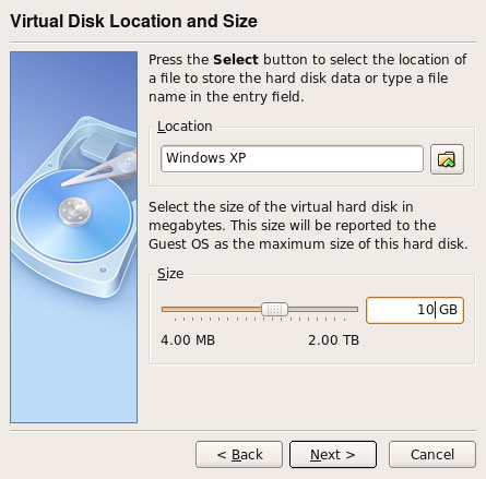 Setting Up a Virtual Hard Drive 4 Setting Up a Virtual Hard Drive 4
