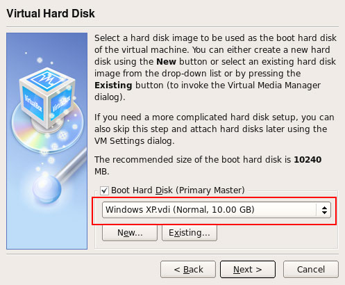 Setting Up a Virtual Hard Drive 6 Setting Up a Virtual Hard Drive 6