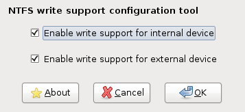 NTFS Configuration Application NTFS Configuration Application