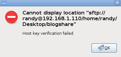 SSH Verification Failed SSH Verification Failed