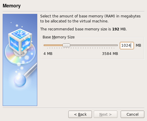 VM RAM Memory VM RAM Memory