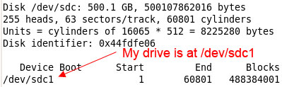 Ubuntu Drive Location