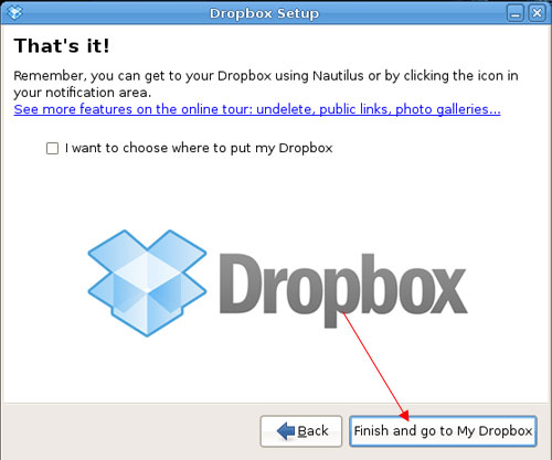 Dropbox Install On Ubuntu 8.10