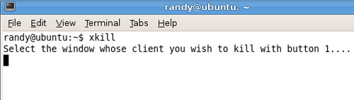 xkill on Ubuntu xkill on Ubuntu